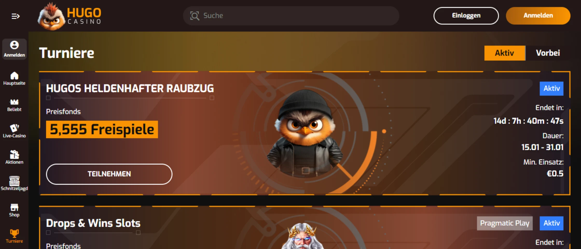Hugo Tournaments