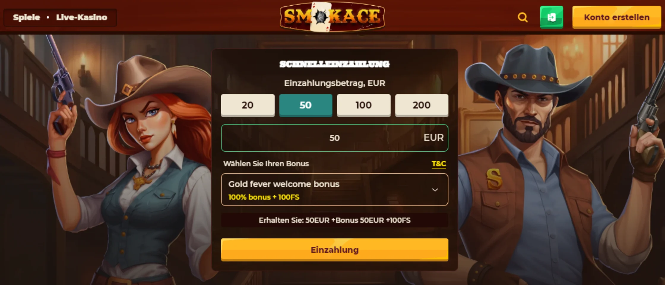 Smokace Startseite