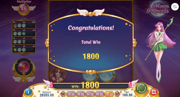 Moon Princess Spielverlauf 1
