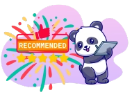 A panda with a
