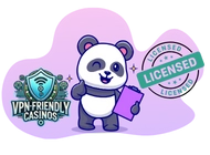 Panda with a approving look and there is