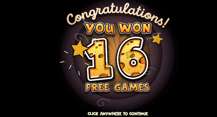 A slot machine game screen displays a