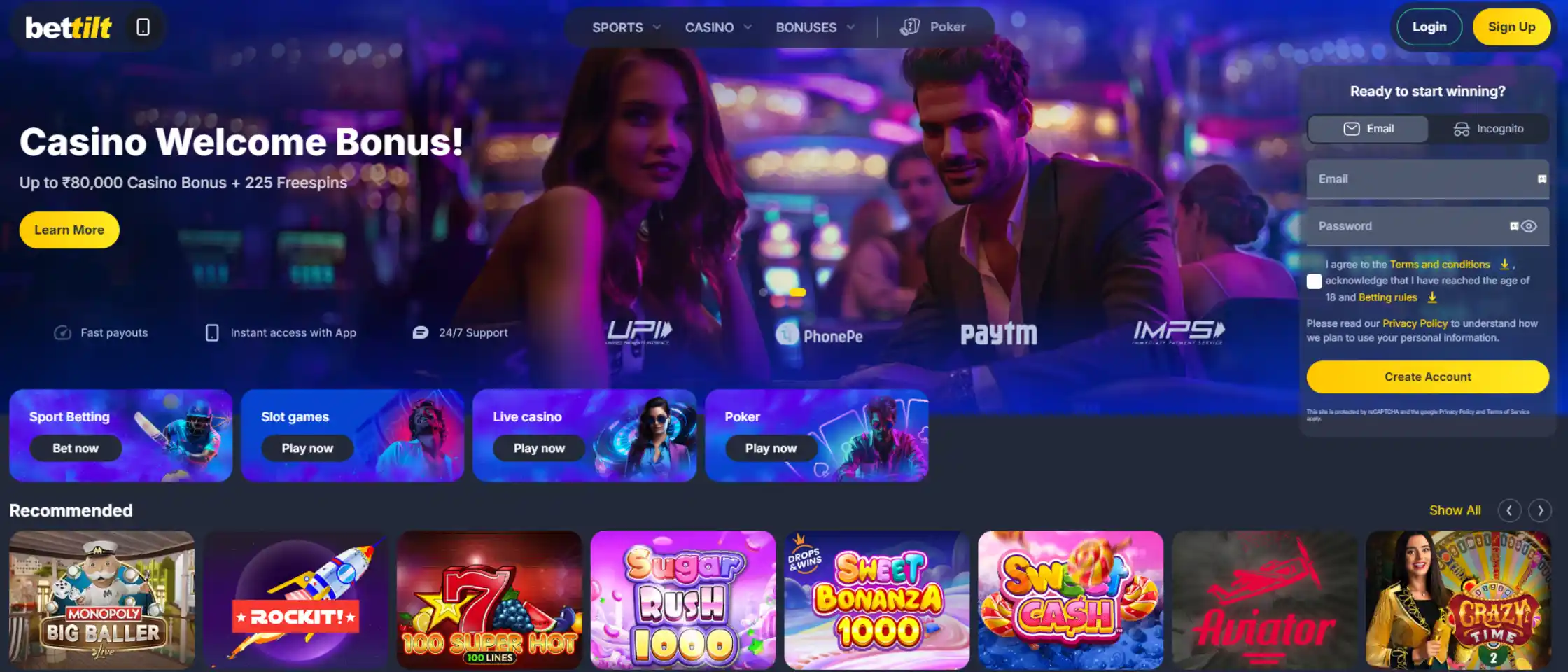 Bettilt homepage