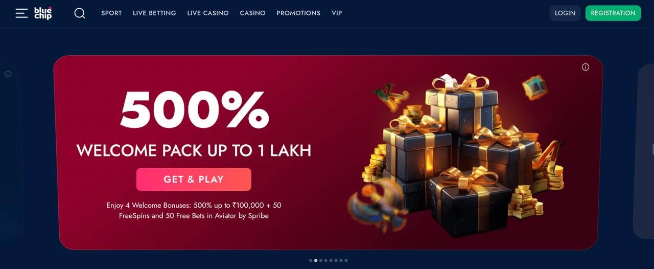 BlueChip homepage