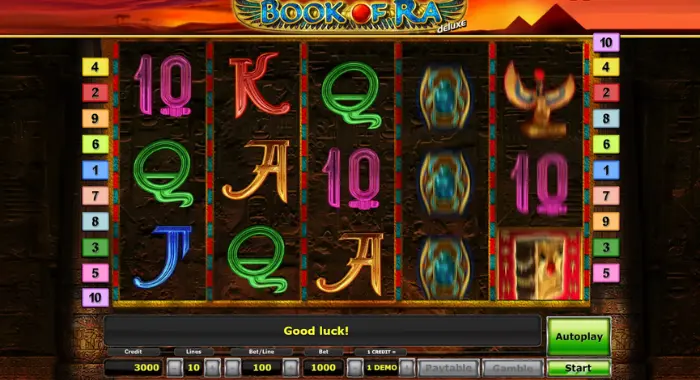 book of ra deluxe gameplay 1