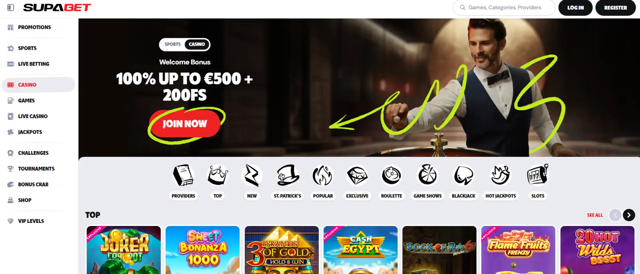 supabet review