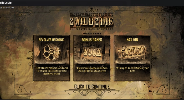 2 wild 2 die gameplay 1