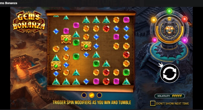 Gems Bonanza gameplay 1