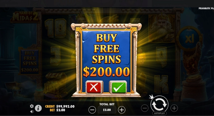 Hand of Midas Slot Free Spins Buy