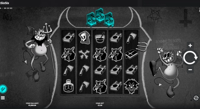 SixSixSix Slot Gameplay Landing Page