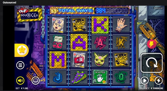Outsourced Slot Gameplay Symbols 2