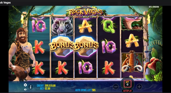 Rock Vegas Slot Gameplay and Winning Bonuses