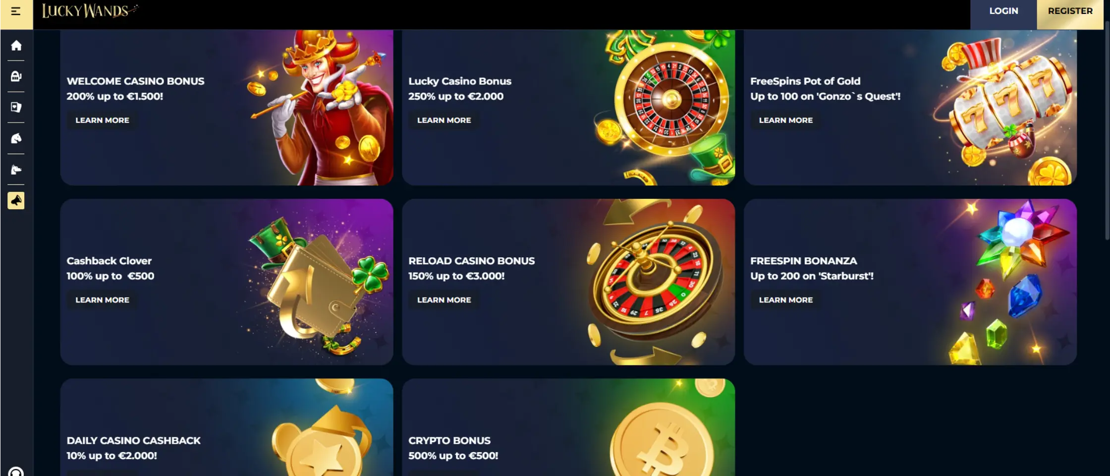 Luckywands_Bonuses